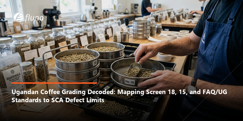 Ugandan Coffee Grading Decoded: Mapping Screen 18, 15, and FAQ/UG Standards to SCA Defect Limits