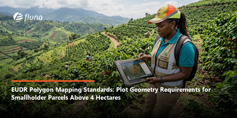 EUDR Polygon Mapping Standards: Plot Geometry Requirements for Smallholder Parcels Above 4 Hectares