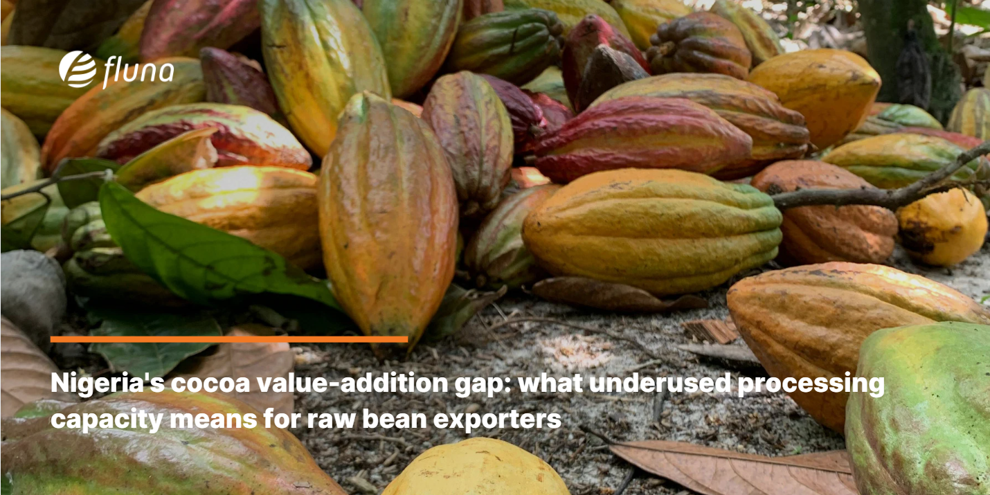 Nigeria's cocoa value-addition gap: what underused processing capacity means for raw bean exporters
